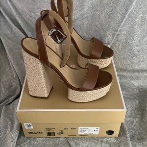 Michael Kors platform sandals